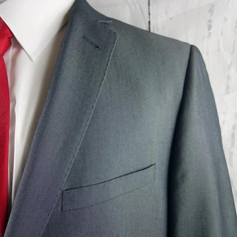 Rock & Republic 42S Gray Suit Blazer Sports Coat